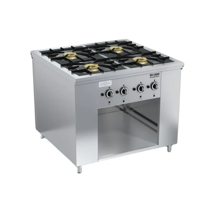 Плиты профессиональные ПЛИТА ГАЗОВАЯ ВУЛКАН-HEIDEBRENNER ПРГ-IIA-4 Maxi АРТ. 8224