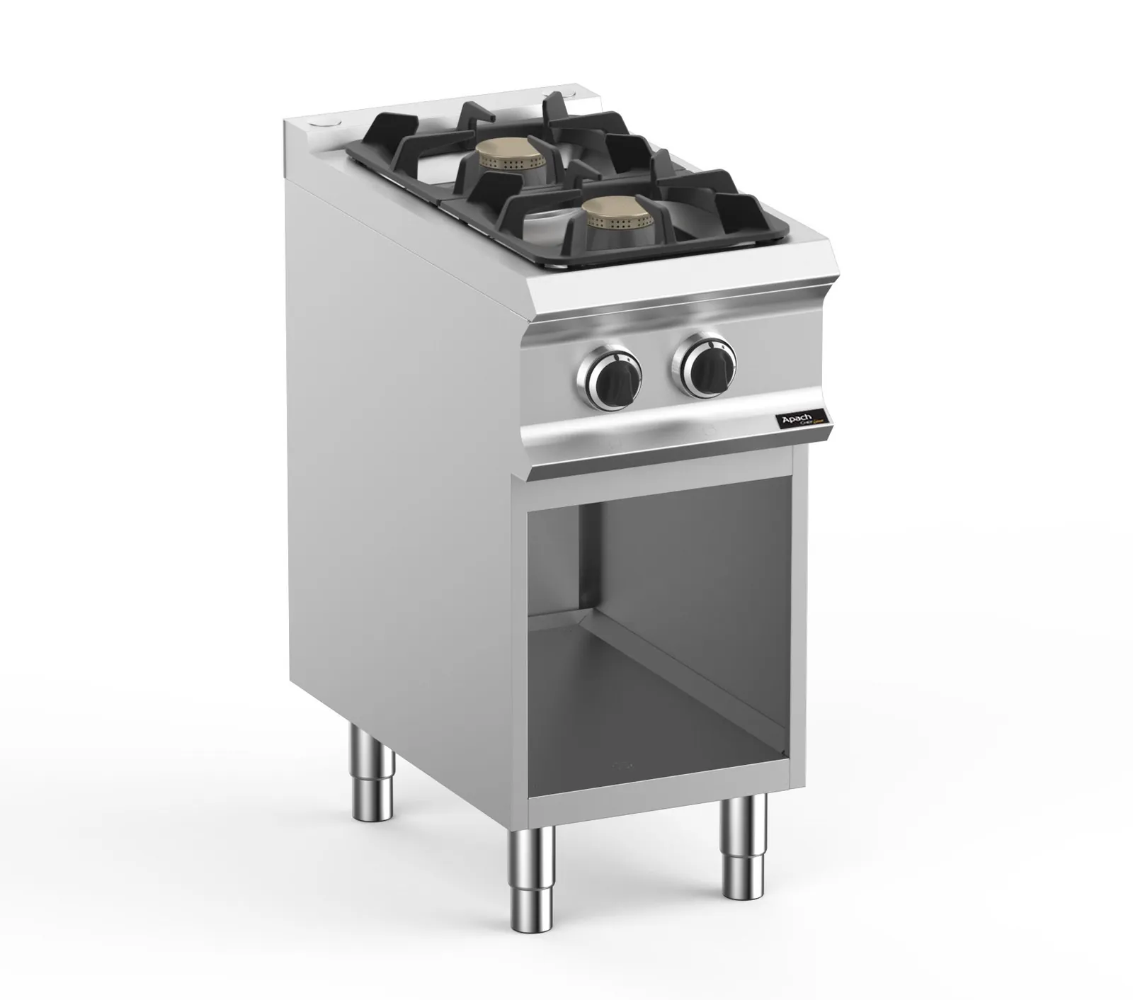 Плита газовая 2 конфорочн. 700 серии APACH CHEF LINE GLRRG47OSP XL