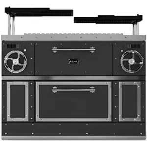 Гриль на углях Grillvett Bronx II 1300 черный