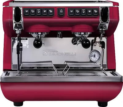 Кофемашины Кофемашина Nuova Simonelli Appia Life Compact 2Gr V 220V red+economizer+high groups