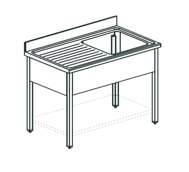 Ванна моечная APACH CHEF LINE LS146-54LW