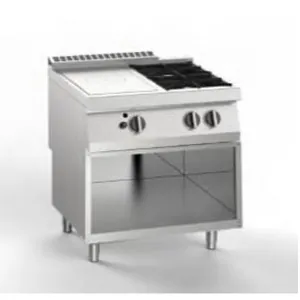 Плита со сплошной поверхностью газовая 700 серии APACH CHEF LINE SLRSTG87R2DXOS