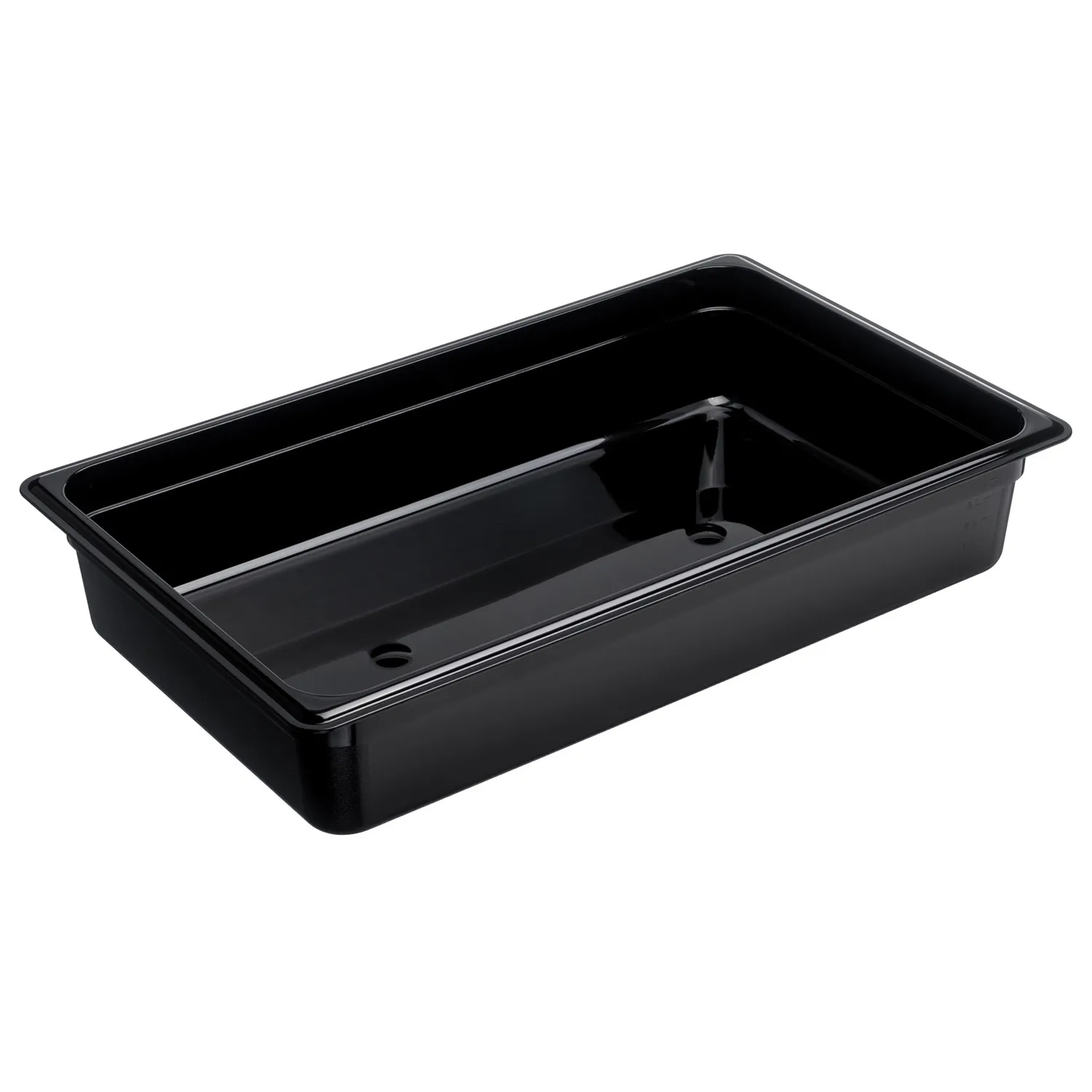 Гастроемкость 1/1 h=100 мм. 530*325 мм. 13 л. поликарб. черная GP Gastroplast
