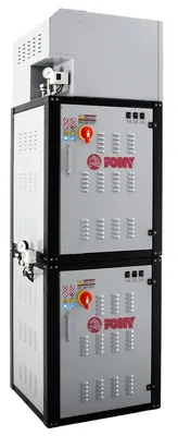 Парогенераторы прачечные Парогенератор Pony GE-65 GOLIATH COMBI 18+18 кВт + реле, 2 насоса (опц. 1,2)