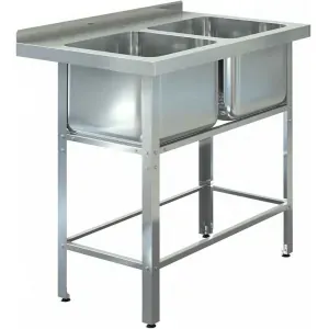 Ванны моечные Ванна моечная Assum ВМЦ-С-2/400 (950х600х850)