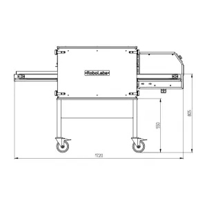 Подставка для печи для пиццы конвейерной RoboChef 460 RoboLabs RL009251
