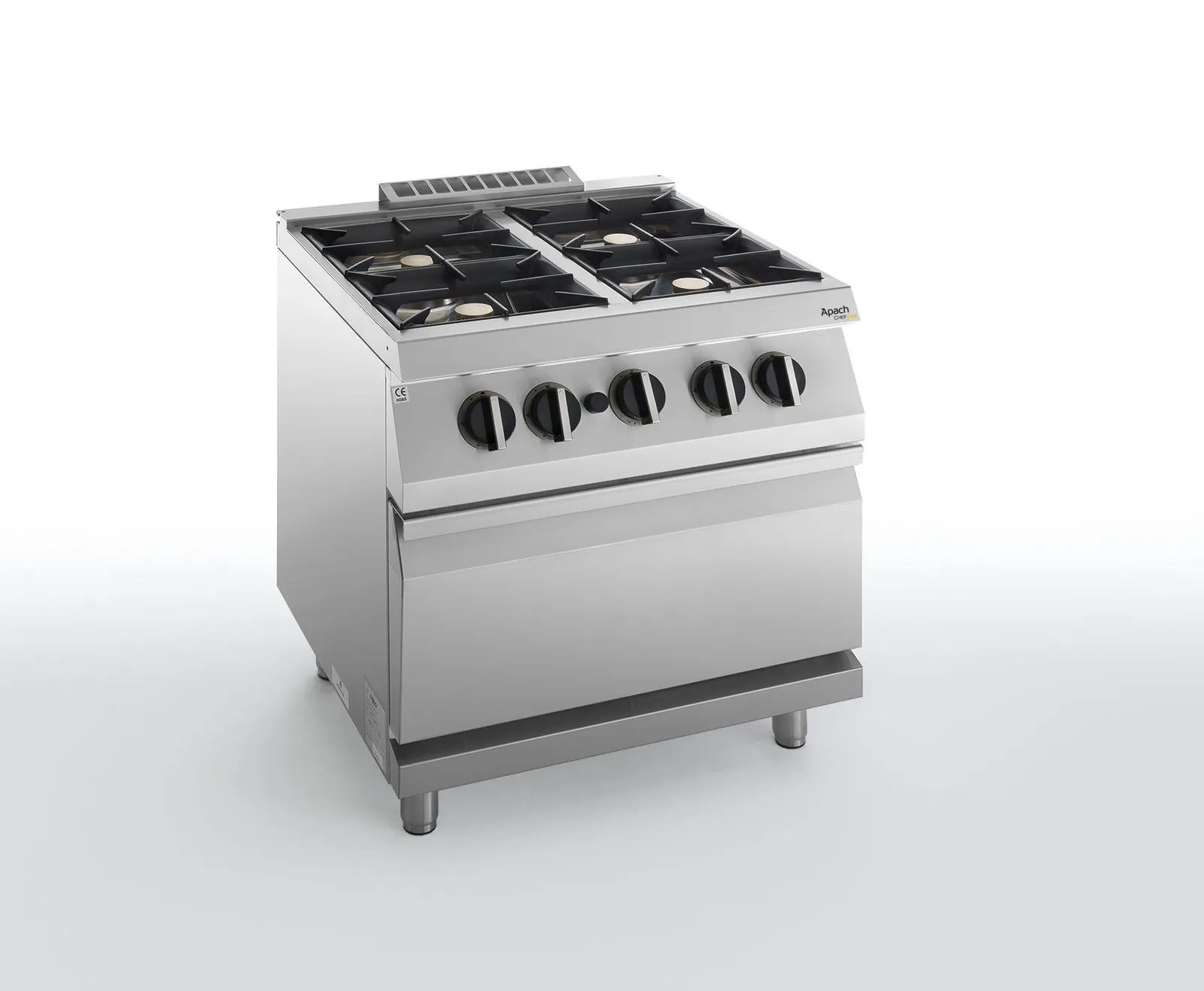 Плиты профессиональные ПЛИТА ГАЗОВАЯ 4 КОНФОРОЧН. 700 СЕРИИ APACH CHEF LINE SLRRG87FG