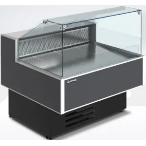 Витрины холодильные универсальные Витрина универсальная Cryspi Sonata Quadro SN 1800 LED (RAL 7016)
