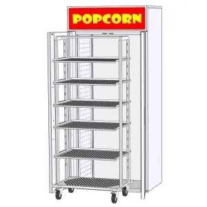 Витрина тепловая напольная RoboLabs VTP-090SD1