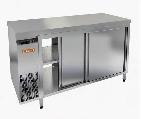 Стол тепловой HICOLD TS T 15 GN O, сквозной, двери купе