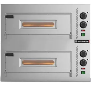 Печь для пиццы подовая Pizza Group Compact M35/8-B