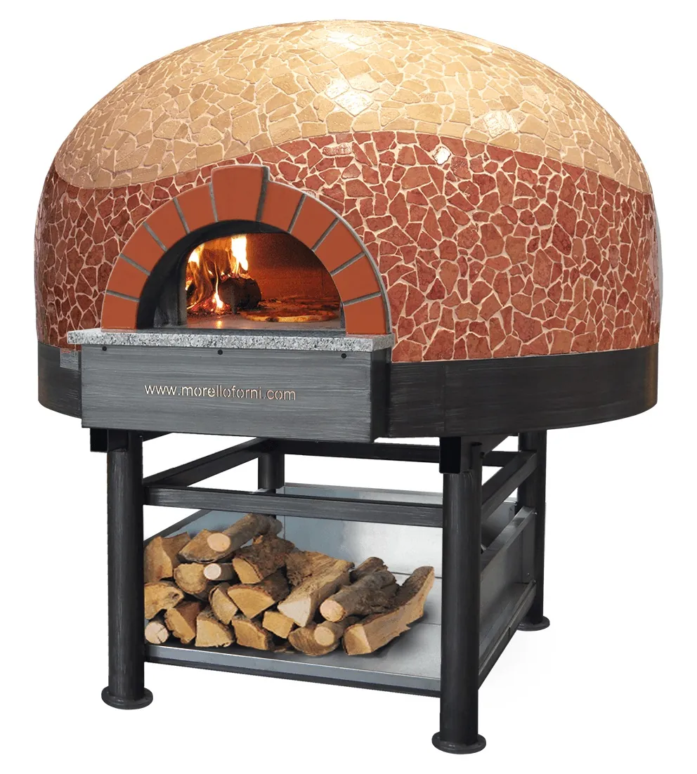 Печь дровяная MORELLO FORNI L110 CUPOLA MOSAICO