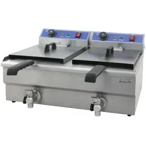 Фритюрницы Фритюрница Airhot EF16+16 с краном
