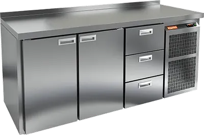Столы холодильные СТОЛ С МОРОЗИЛЬНЫМ ШКАФОМ HICOLD SN 113 BR2 BT (R290)