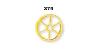 Рабочие органы и насадки Форма LA MONFERRINA для P6/P12 RUOTE RIGATE 26 MM 379 бронза