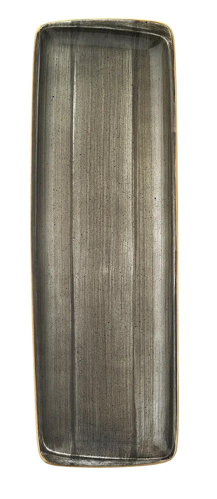 Bonna SPACE AURA Блюдо прямоугольное ASC MOV 49 DT (48х16 см, графит)