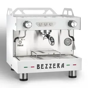 Кофемашины Кофемашина автомат BEZZERA MODA DE 1GR белая+экономайз+подсвет 1ФАЗА