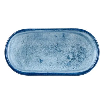 Тарелки, блюда, салатники, миски Kutahya Blue Stone BNOFD14OKS890003 Салатник овальный (100мл, 14х7см, h3,2см)