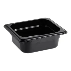 Гастроёмкости и крышки Гастроемкость GN1/6х65 поликарбонат черный Cambro 62CW-110