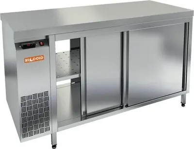 Столы тепловые Стол тепловой Hicold TS T 14 SN O, сквозной, двери купе