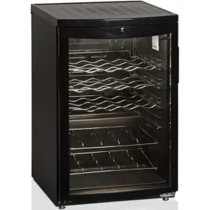 Шкафы для вина Шкаф холодильный для вина Tefcold SC85 BLACK w/Fan