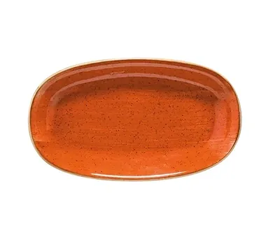 Тарелки, блюда, салатники, миски Bonna TERRACOTA AURA Блюдо овальное ATC GRM 24 OKY (24х14 см, терракотовый)