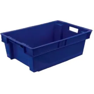Ящик L 60см w 40см  h 20см Тара 206 синий