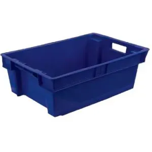 Ящики и лотки Ящик L 60см w 40см  h 20см Тара 206 синий