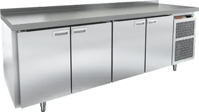 Столы холодильные СТОЛ С ХОЛОДИЛЬНЫМ ШКАФОМ HICOLD BN 1111/TN W (R290)