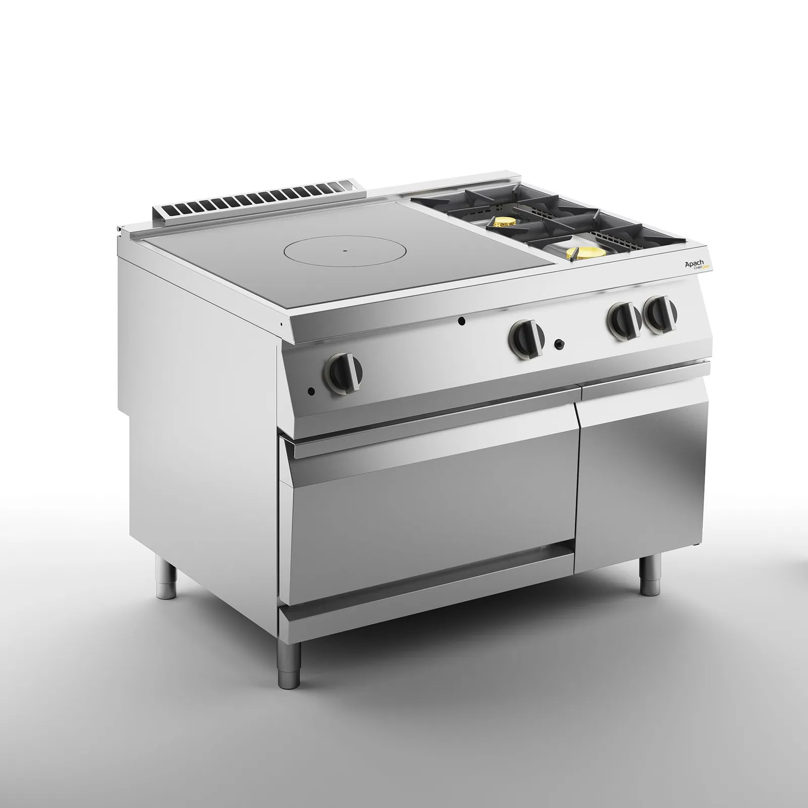 Плита со сплошной поверхностью газовая 900 серии APACH CHEF LINE SLRSTG129R2FG