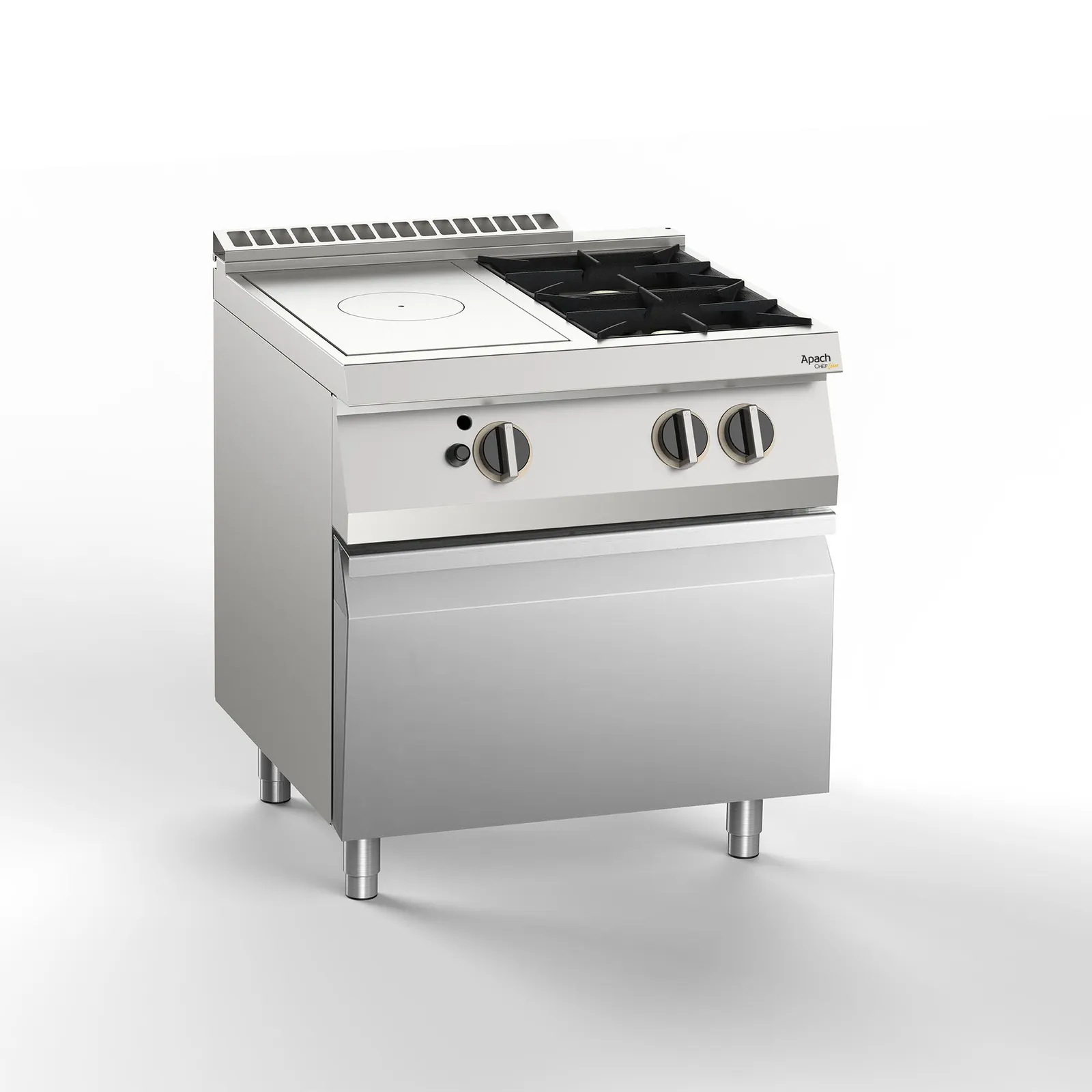 Плиты профессиональные ПЛИТА СО СПЛОШНОЙ ПОВЕРХНОСТЬЮ ГАЗОВАЯ 700 СЕРИИ APACH CHEF LINE SLRSTG87R2DXCS