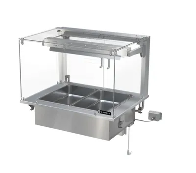 Тепловые модули линий раздачи ВИТРИНА ТЕПЛОВАЯ KAYMAN GUSTO ВТ-900-1240-02-К