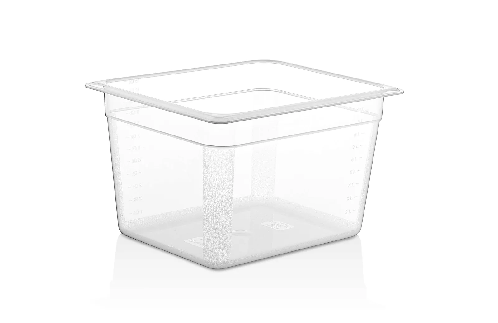 Гастроемкость 1/2 h=200 мм. 325*265 мм. 11 л. п/п прозрачная GP Gastroplast