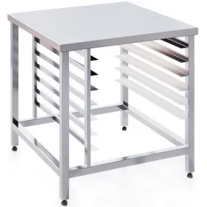Подставка т.м. EKSI 840х900х750 для пароконвектоматов сер. Snack Line 1х7 ур. унив. напр.