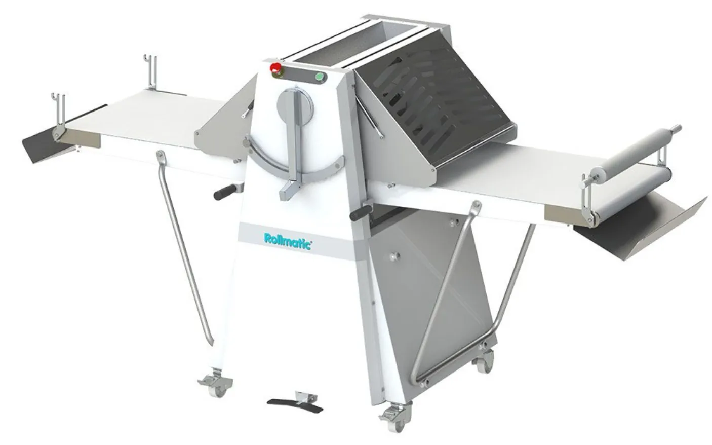 Тестораскаточные машины ТЕСТОРАСКАТКА ROLLMATIC R60-T/12 /НАБОР ДЛЯ НАРЕЗКИ КРУАССАНОВ 140Х130ММ+ЛОТКИ