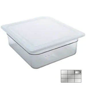 Крышка для гастроемкости GN1/9 герметичная поликарбонат Cambro 90SC-148