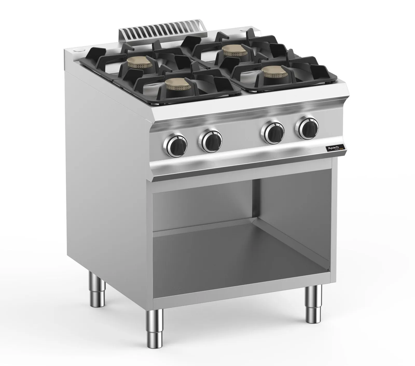 Плита газовая 4 конфорочн. 700 серии APACH CHEF LINE GLRRG77OSP XL