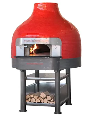 Печи для пиццы Печь дровяная MORELLO FORNI LP110 VULCANO MOSAICO
