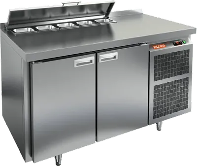 Столы для пиццы и салатов СТОЛ ДЛЯ САЛАТОВ HICOLD SL2-11SN (1/6) (R290)