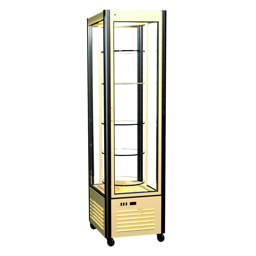 Витрины кондитерские Витрина кондитерская Полюс D4 VM 400-2 (R400Свр) (1015-0102 (бежево-корич))