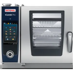 Пароконвектомат Rational iCombi Pro XS 6-2/3+Левая навеска дверцы рабочей камеры