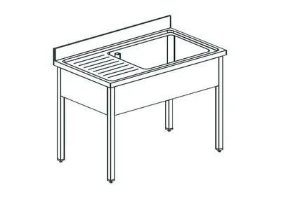 Ванны моечные ВАННА КОТЛОМОЕЧНАЯ APACH CHEF LINE LP167-85LW
