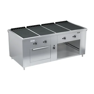 Плиты профессиональные ПЛИТА ГАЗОВАЯ ВУЛКАН-HEIDEBRENNER ПРГ-IIA-4С ДШ Maxi АРТ.82431