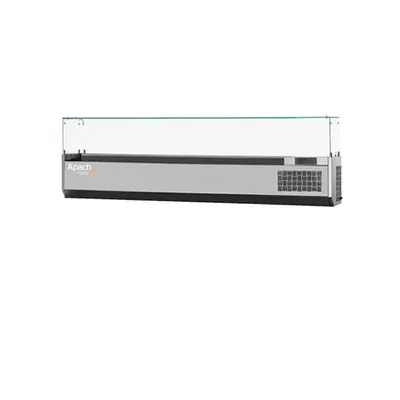Витрины холодильные универсальные ВИТРИНА ХОЛОДИЛЬНАЯ СО СТЕКЛОМ APACH CHEF LINE LDR20032GR Б/АГРЕГАТА