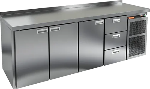 Стол с холодильным шкафом Hicold BN 1113 BR2 TN (R290)