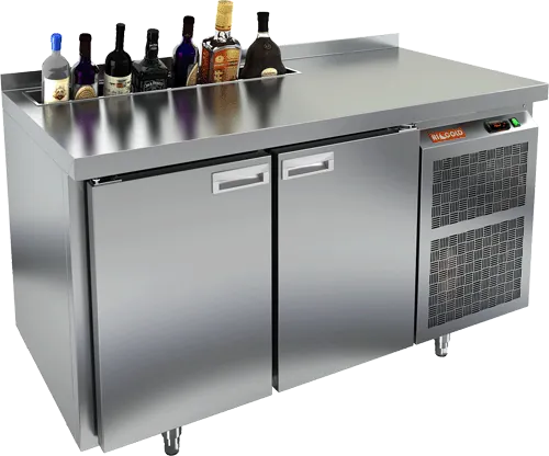 Столы холодильные СТОЛ С ХОЛОДИЛЬНЫМ ШКАФОМ HICOLD SN 11 HT V (R290)