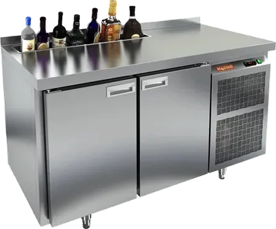 Столы холодильные СТОЛ С ХОЛОДИЛЬНЫМ ШКАФОМ HICOLD GN 11 HT V (R290)