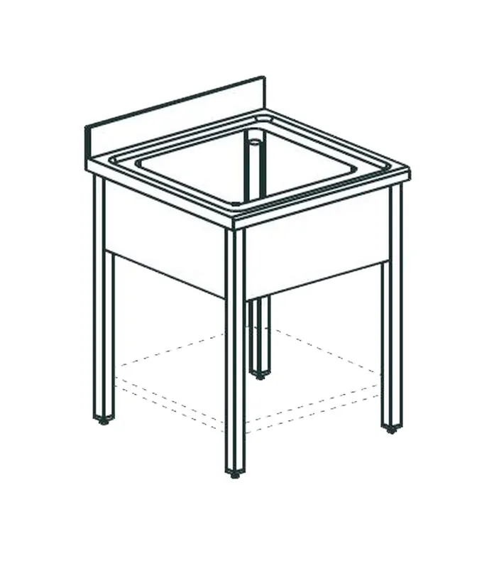 Ванна моечная APACH CHEF LINE LS86-54