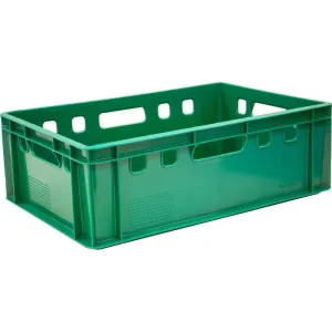 Ящик L 60см w 40см h 20см мясной Тара 207 зеленый