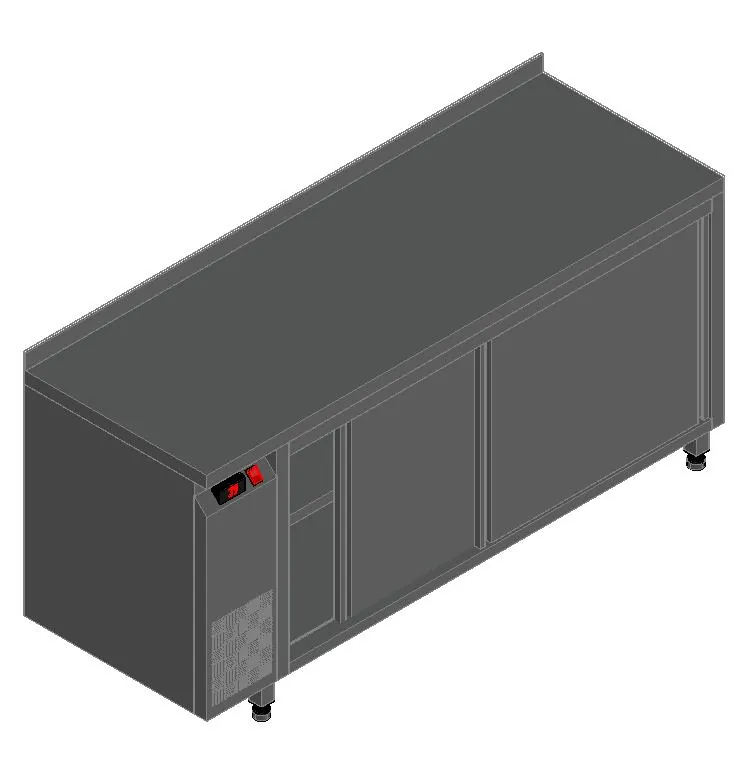 Столы тепловые СТОЛ С ТЕПЛОВЫМ ШКАФОМ HICOLD TS 17 SN